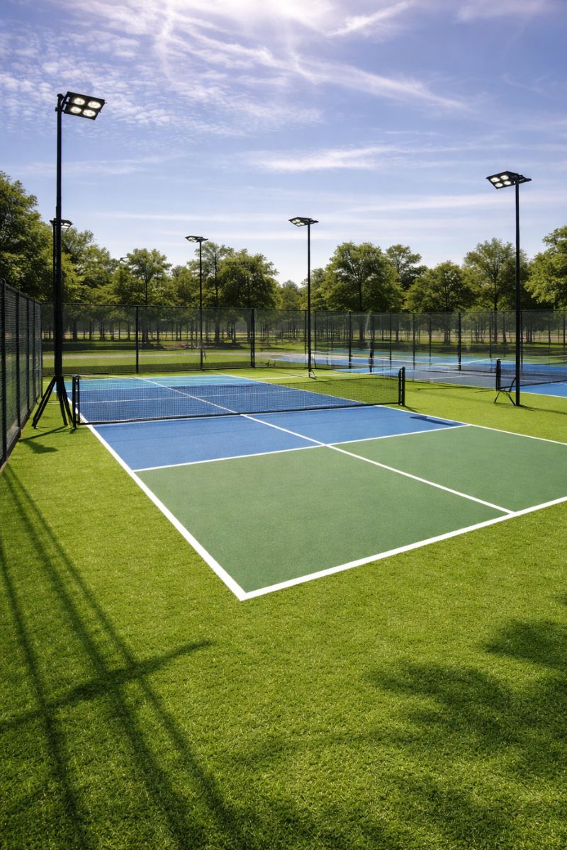 Professional Pickleball Court